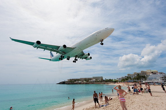 Maho Beach Air France2