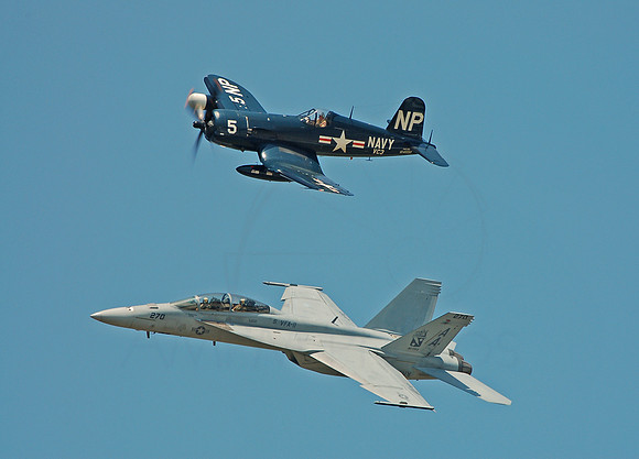 Navy Heritage Flight